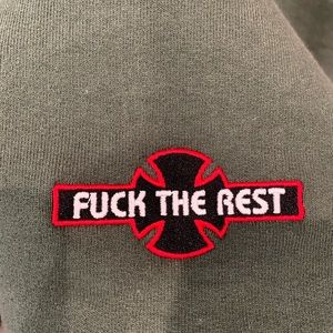 Supreme Independent Fuck the Rest Crewneck